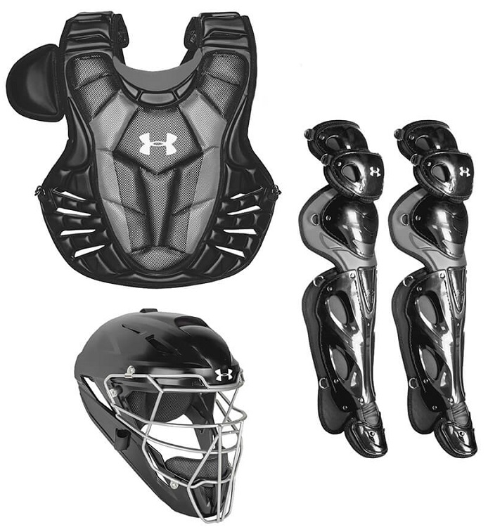 Under Armour UACK3SRP Black Intermediate Converge Pro Series Catchers